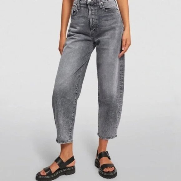 💕MOTHER SUPERIOR💕 The Curbside Ankle Jeans ~ Dancing Shadow Grey 29 NWOT - Picture 3 of 16